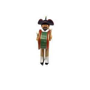 HALLMARK 1996 Keepsake Christmas Ornament Clothespin Solider #2 Drummer-NO BOX‎